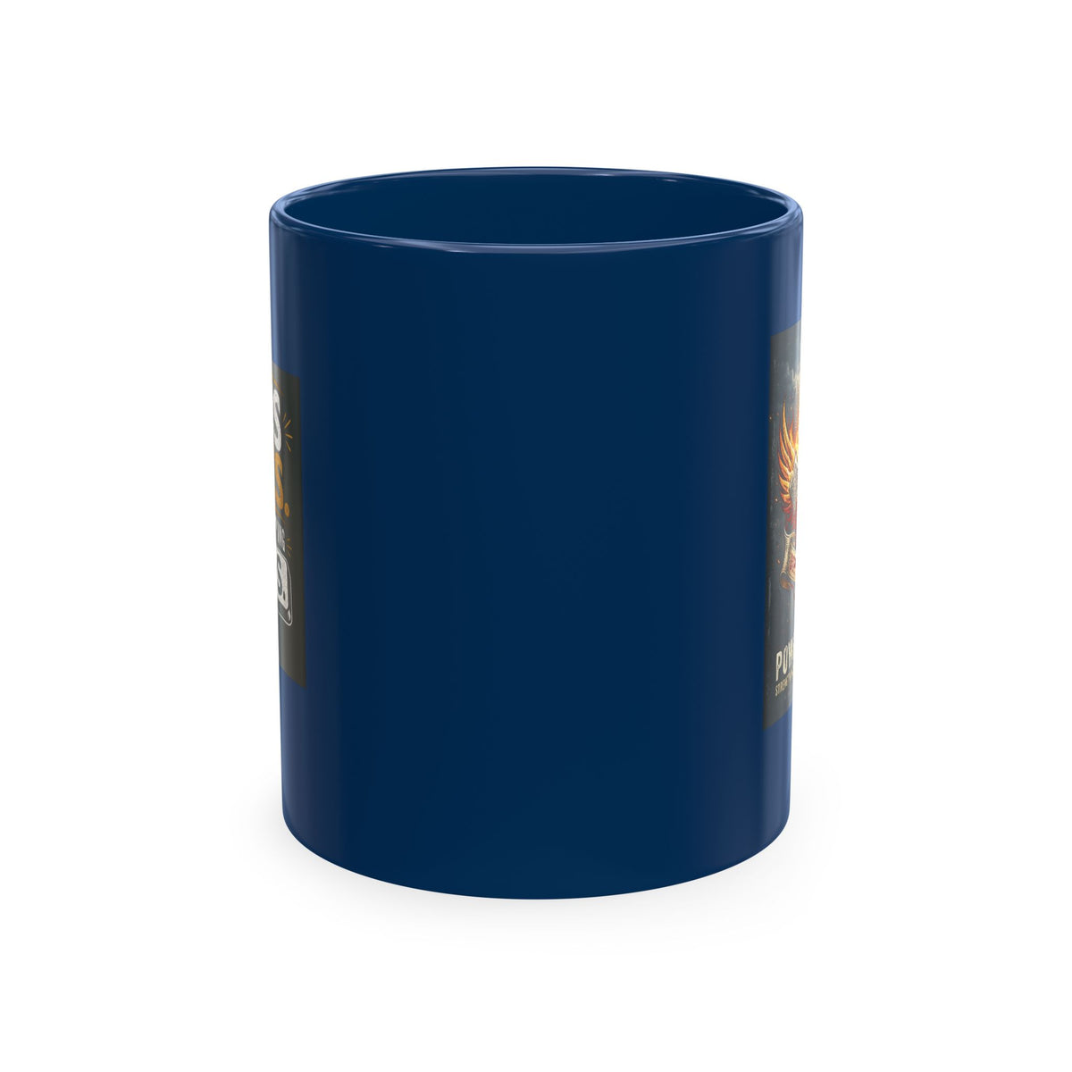 Jesus Saves Logo Ceramic Mug — Branded Coffee Cup