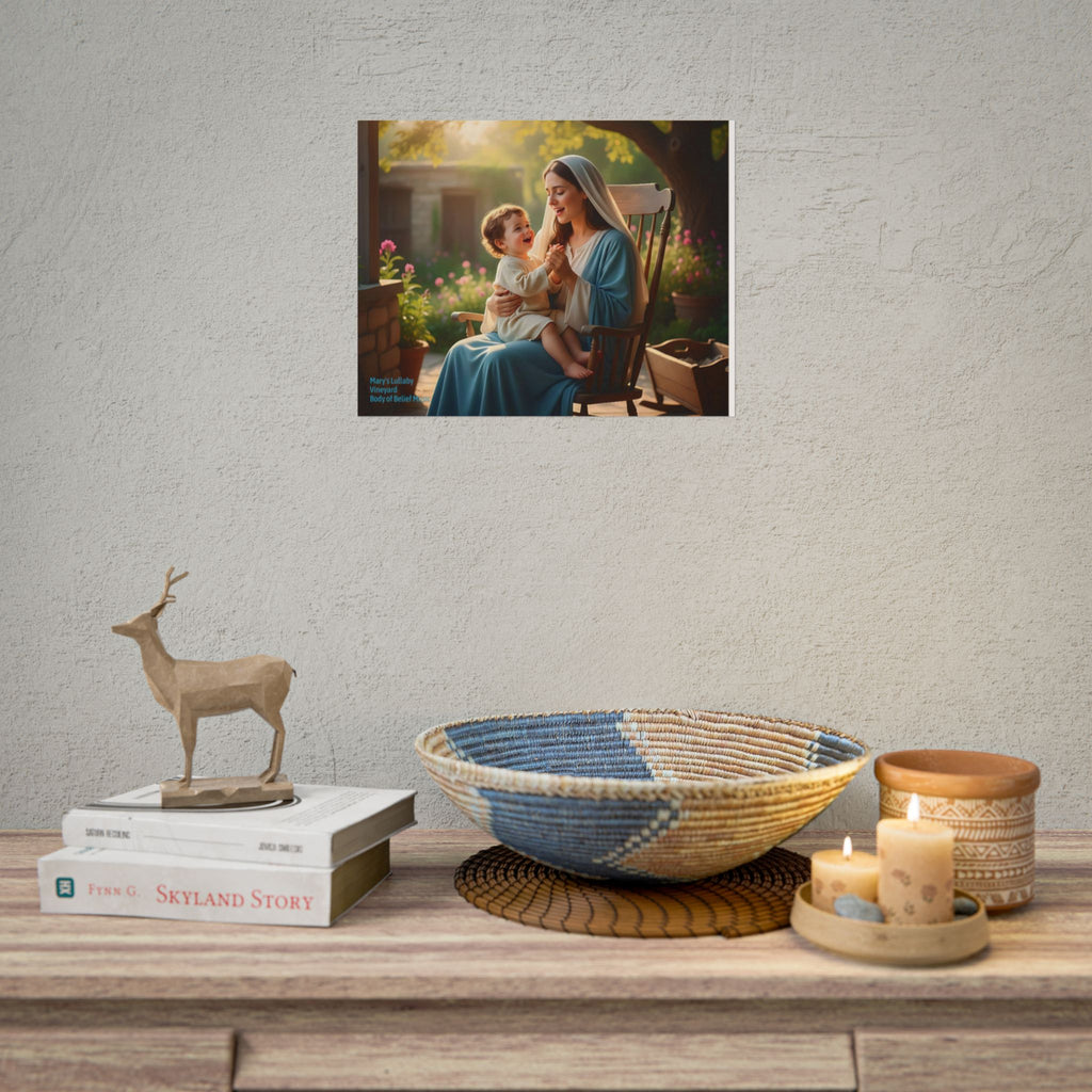 Mary's Lullaby Rolled Posters