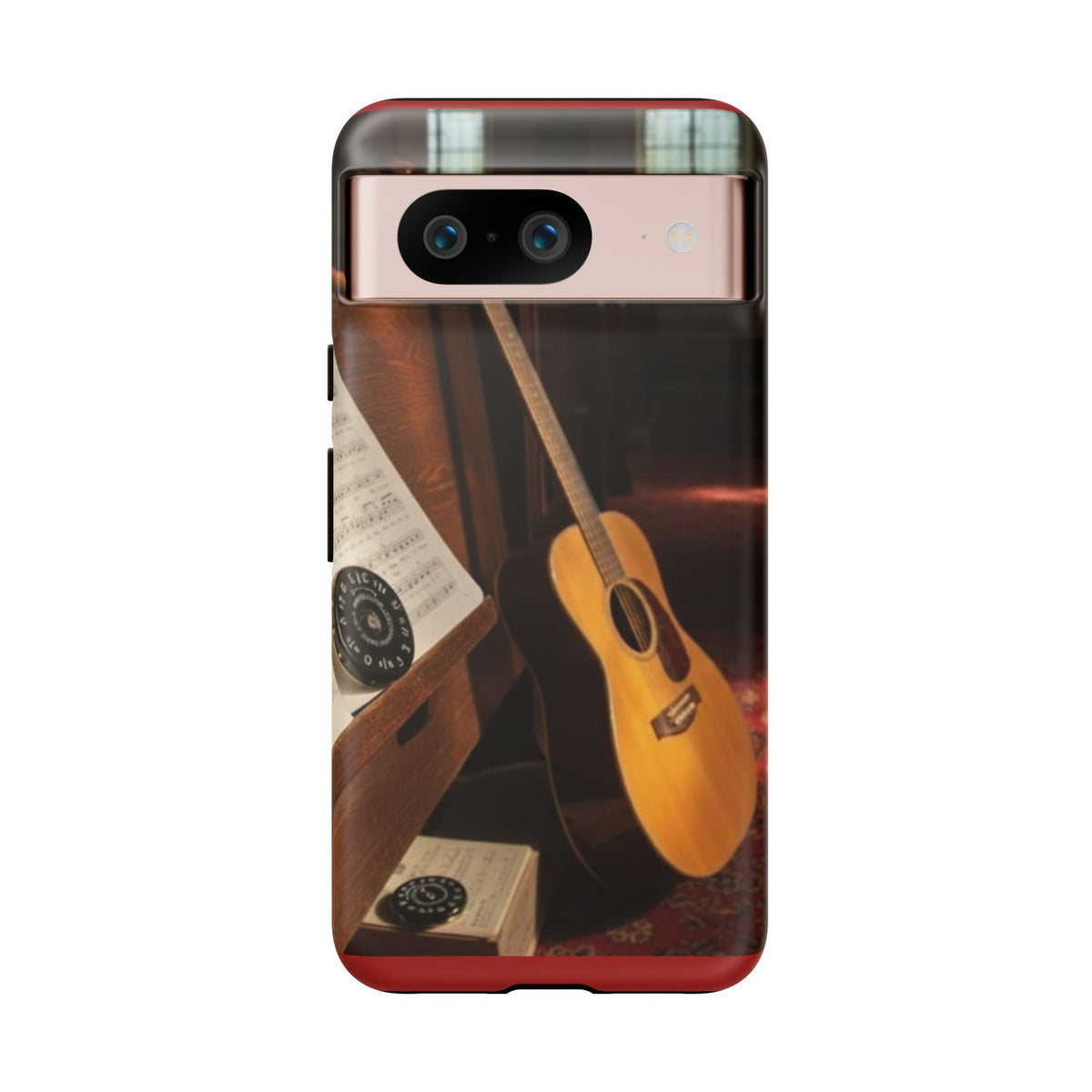 Guitar & Pitchpipe Phone Case — Protective iPhone Cover