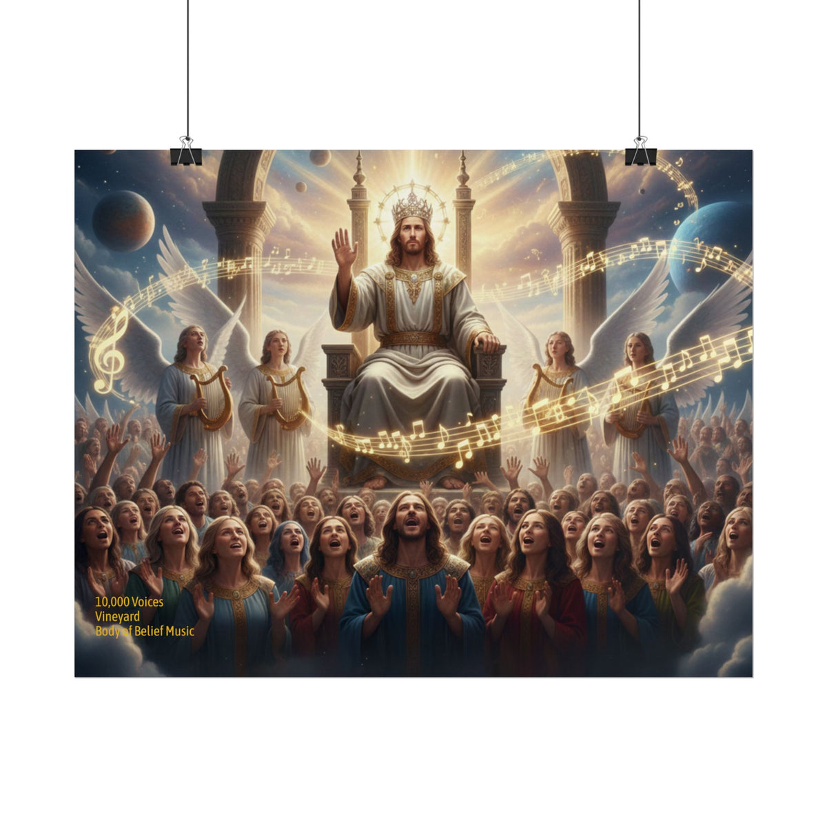 10,000 Angels Rolled Posters