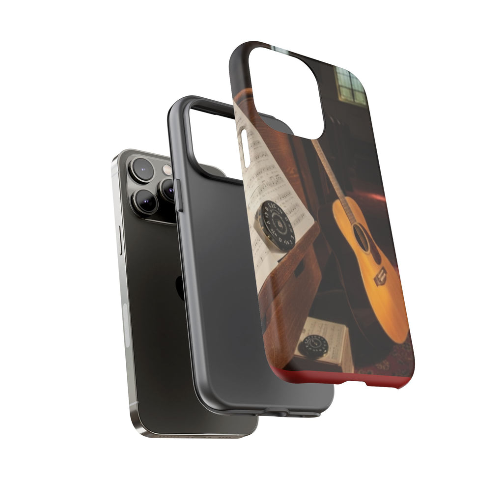 Guitar & Pitchpipe Phone Case — Protective iPhone Cover