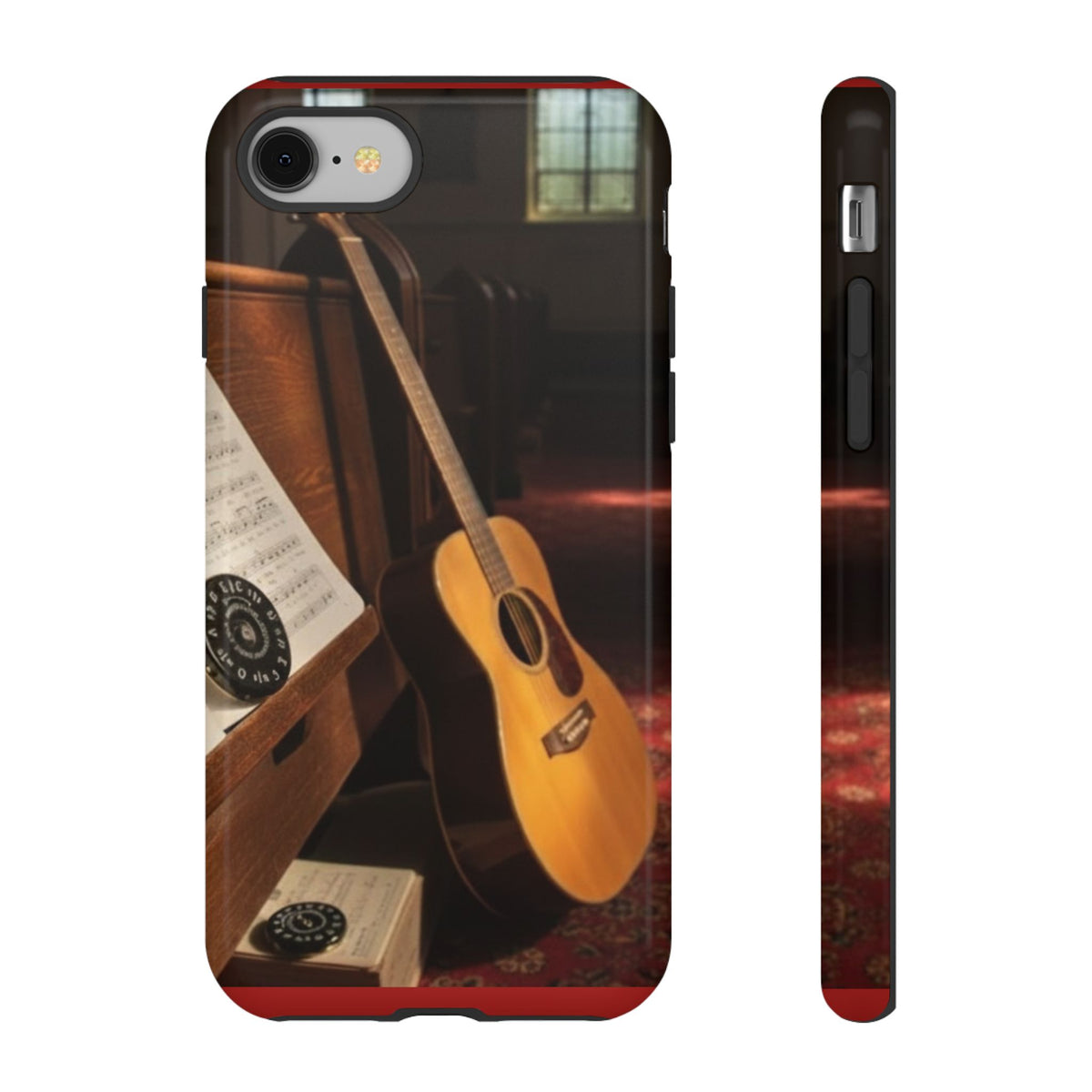 Guitar & Pitchpipe Phone Case — Protective iPhone Cover