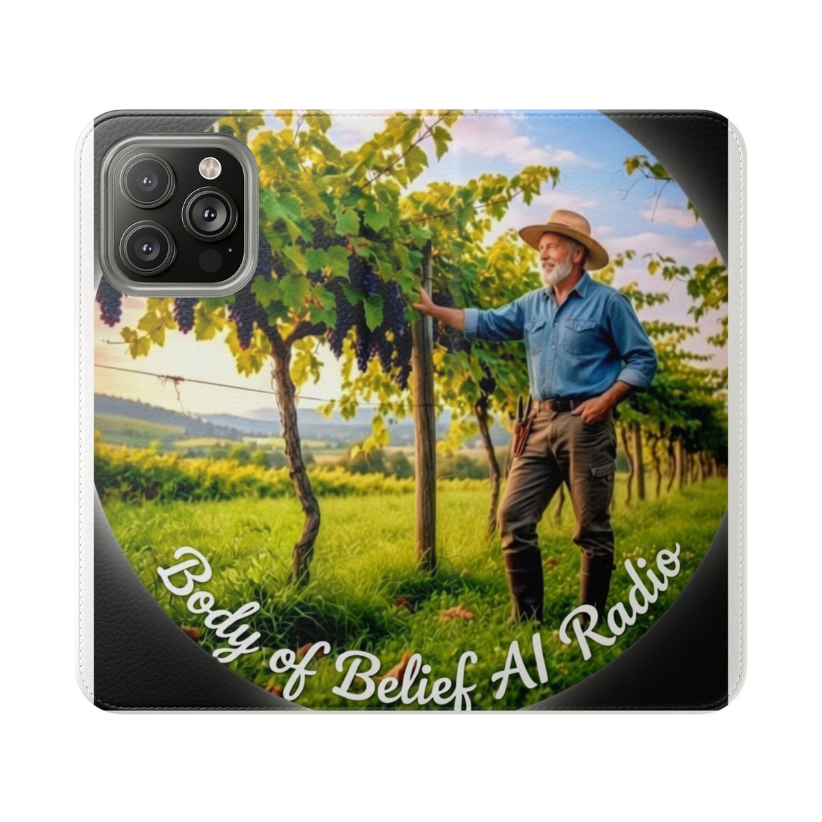 Body of Belief Radio Logo Flip Cases