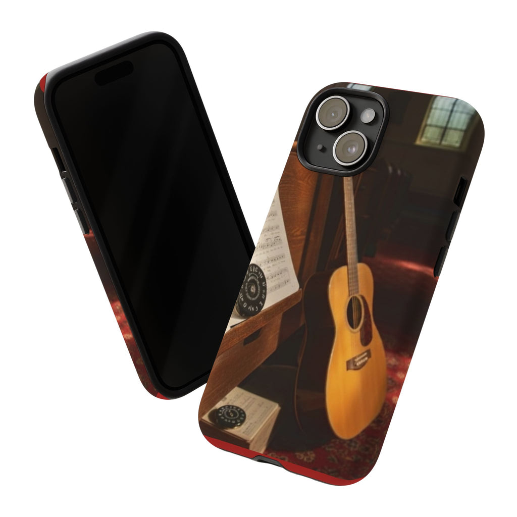 Guitar & Pitchpipe Phone Case — Protective iPhone Cover