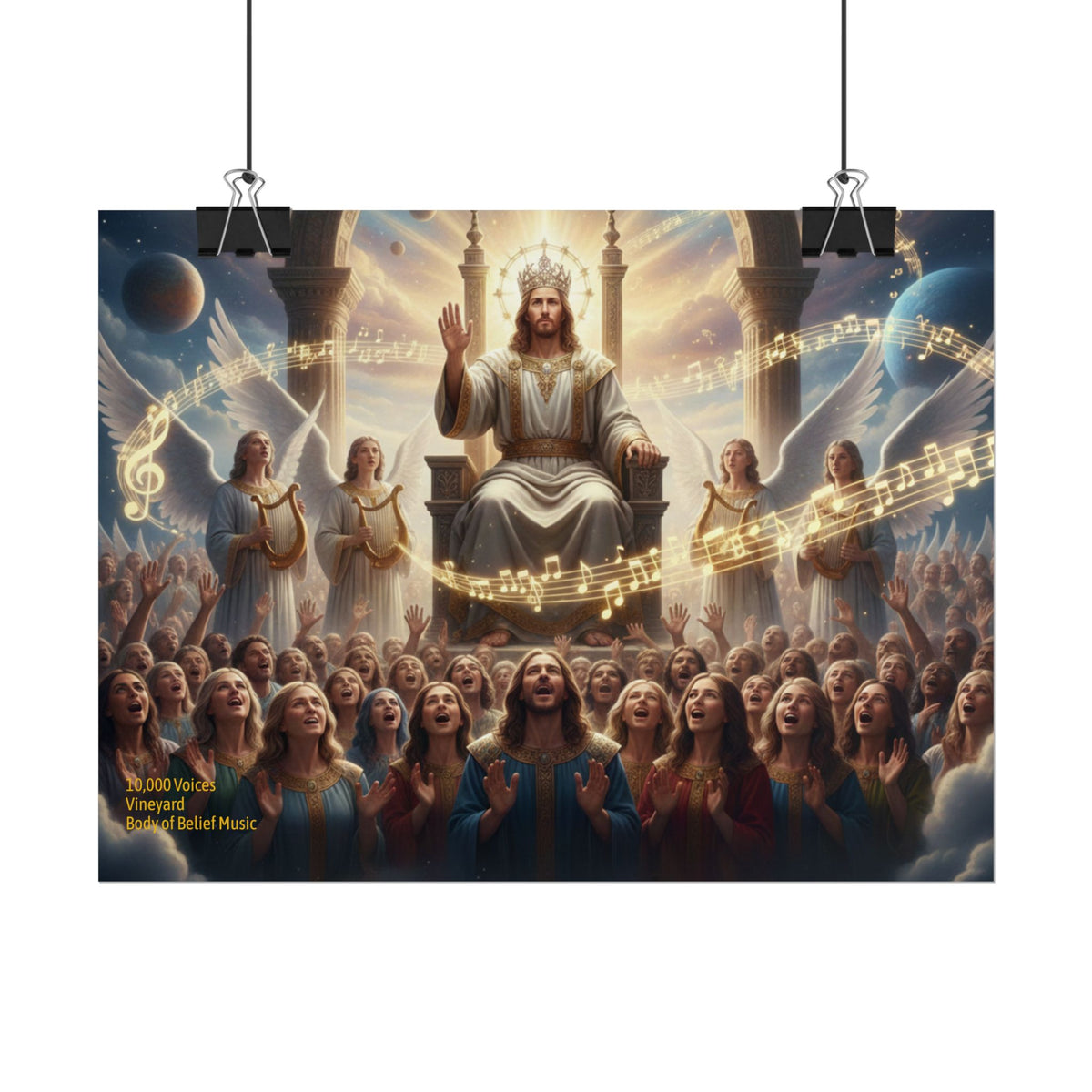 10,000 Angels Rolled Posters