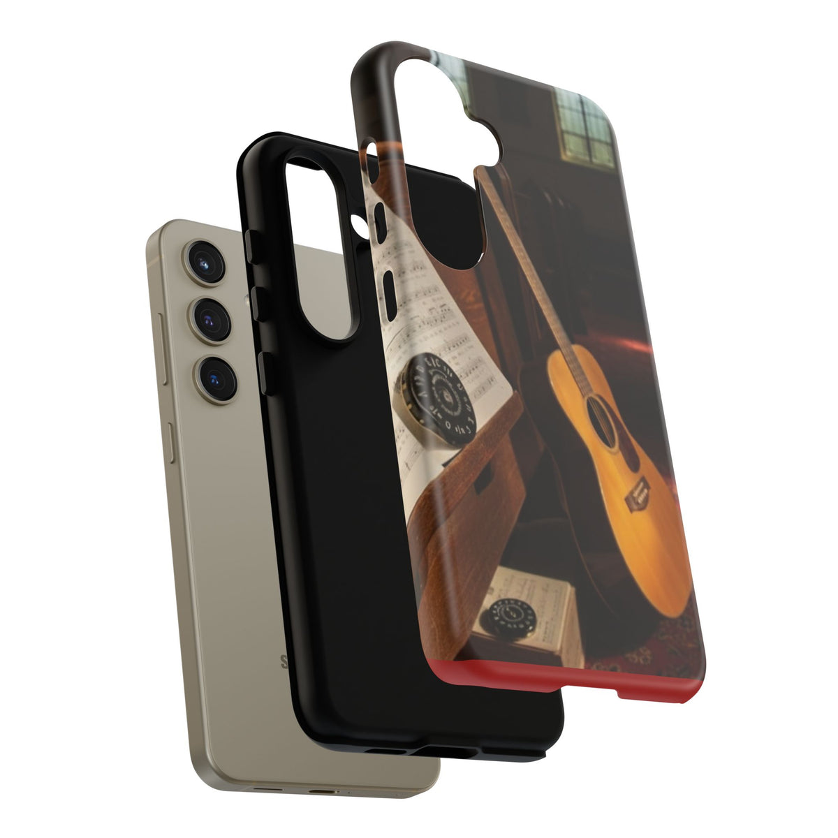 Guitar & Pitchpipe Phone Case — Protective iPhone Cover