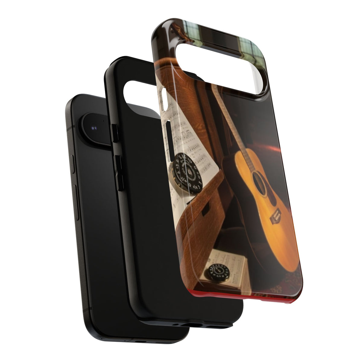 Guitar & Pitchpipe Phone Case — Protective iPhone Cover