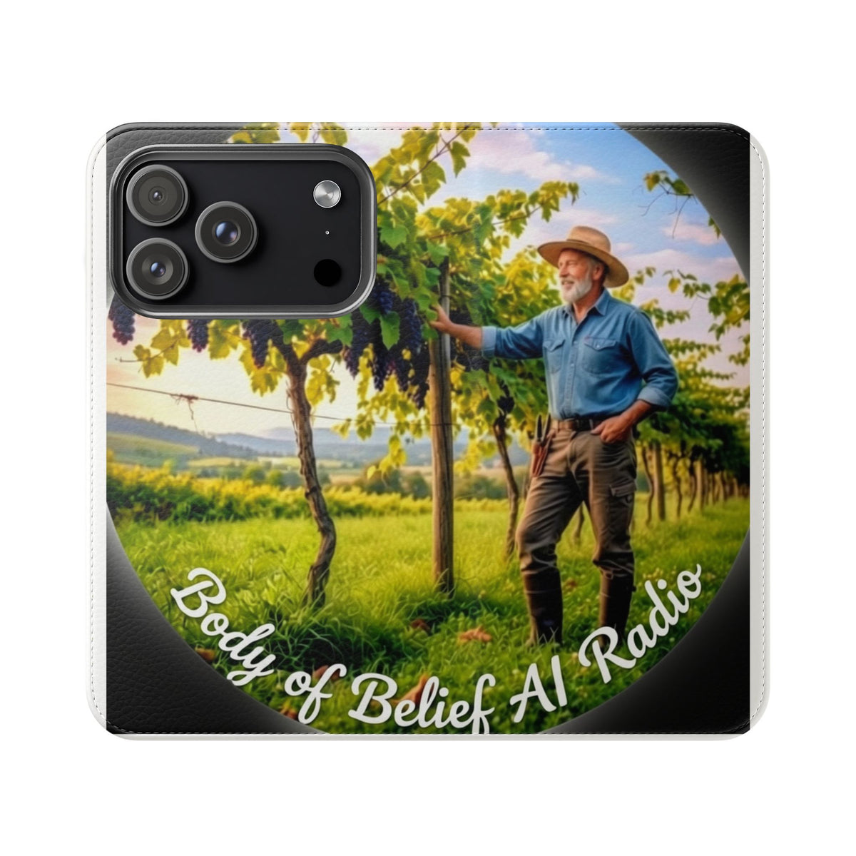Body of Belief Radio Logo Flip Cases