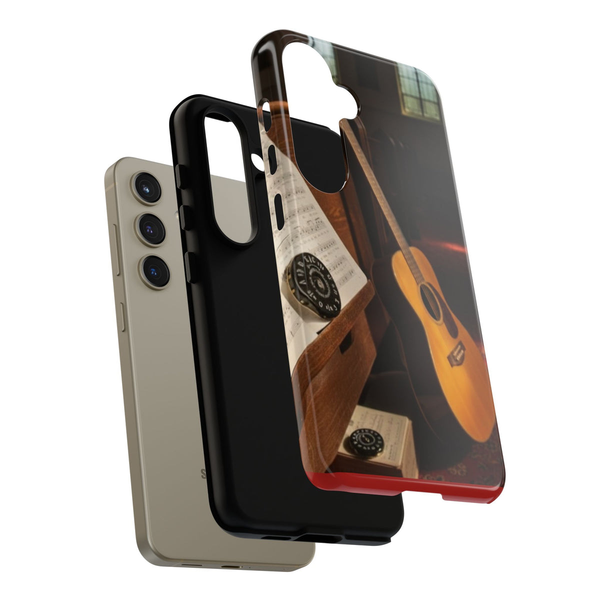 Guitar & Pitchpipe Phone Case — Protective iPhone Cover