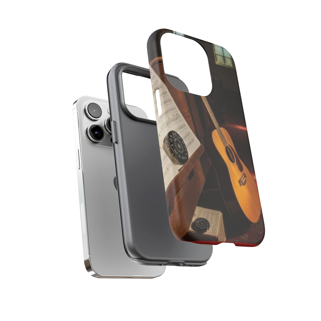 Guitar & Pitchpipe Phone Case — Protective iPhone Cover