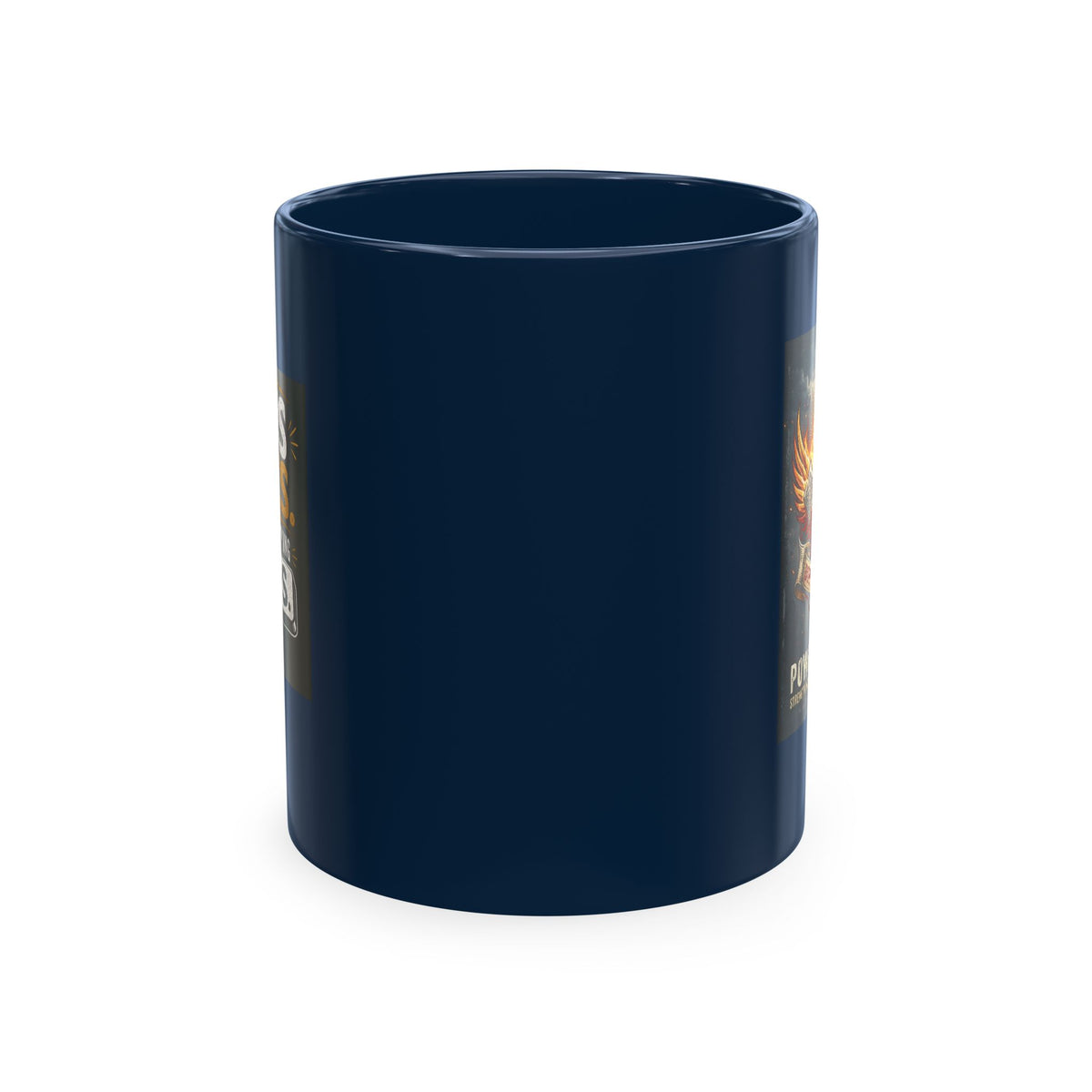 Jesus Saves Logo Ceramic Mug — Branded Coffee Cup