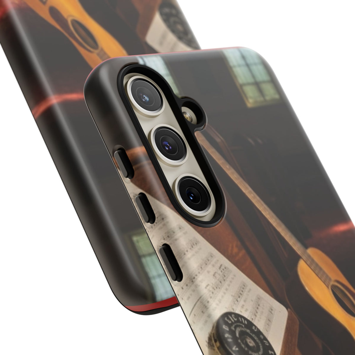 Guitar & Pitchpipe Phone Case — Protective iPhone Cover