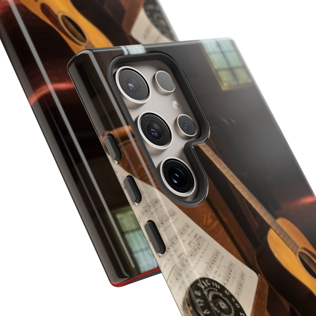 Guitar & Pitchpipe Phone Case — Protective iPhone Cover
