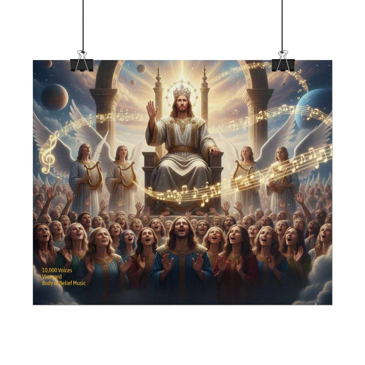 10,000 Angels Rolled Posters