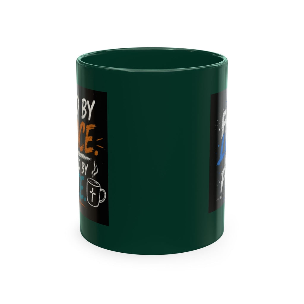 Powered By Coffee Traditional Ceramic Mug