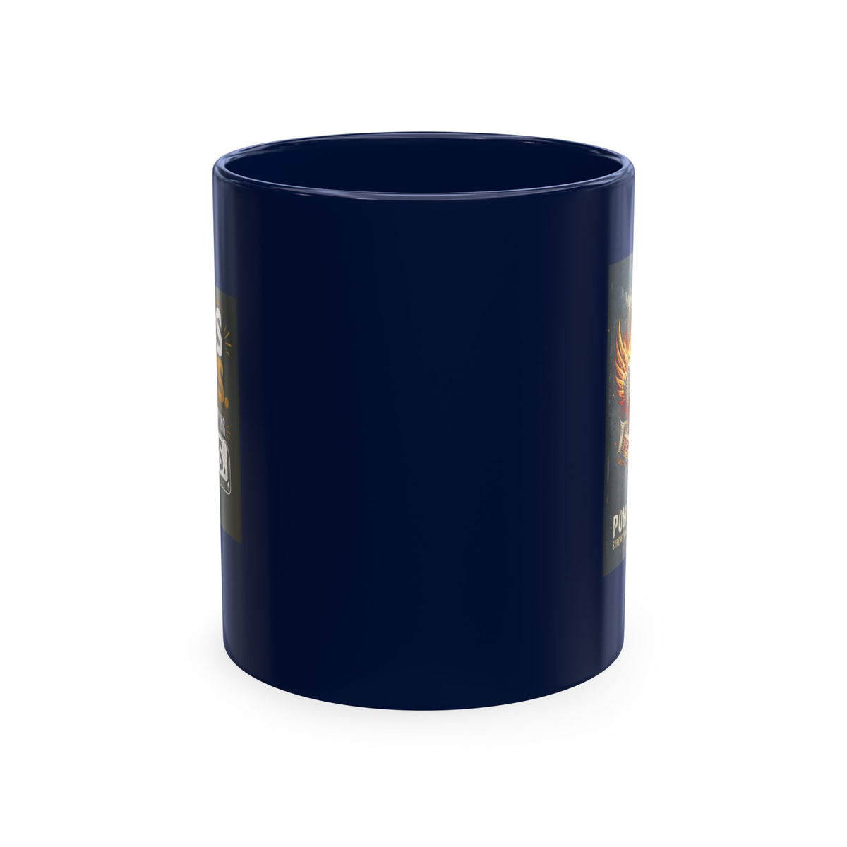 Jesus Saves Logo Ceramic Mug — Branded Coffee Cup