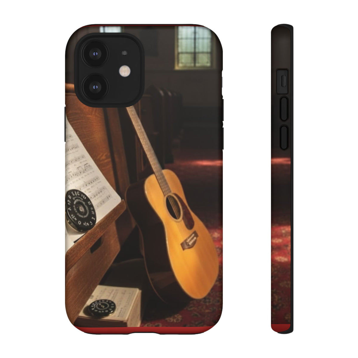 Guitar & Pitchpipe Phone Case — Protective iPhone Cover